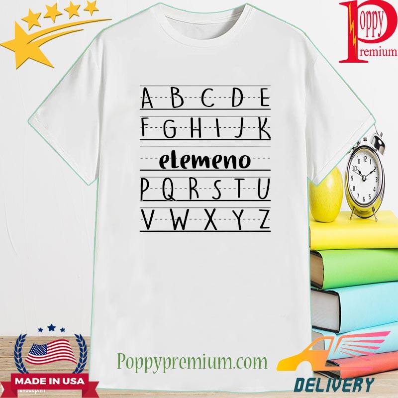 Alphabet Elemeno shirt