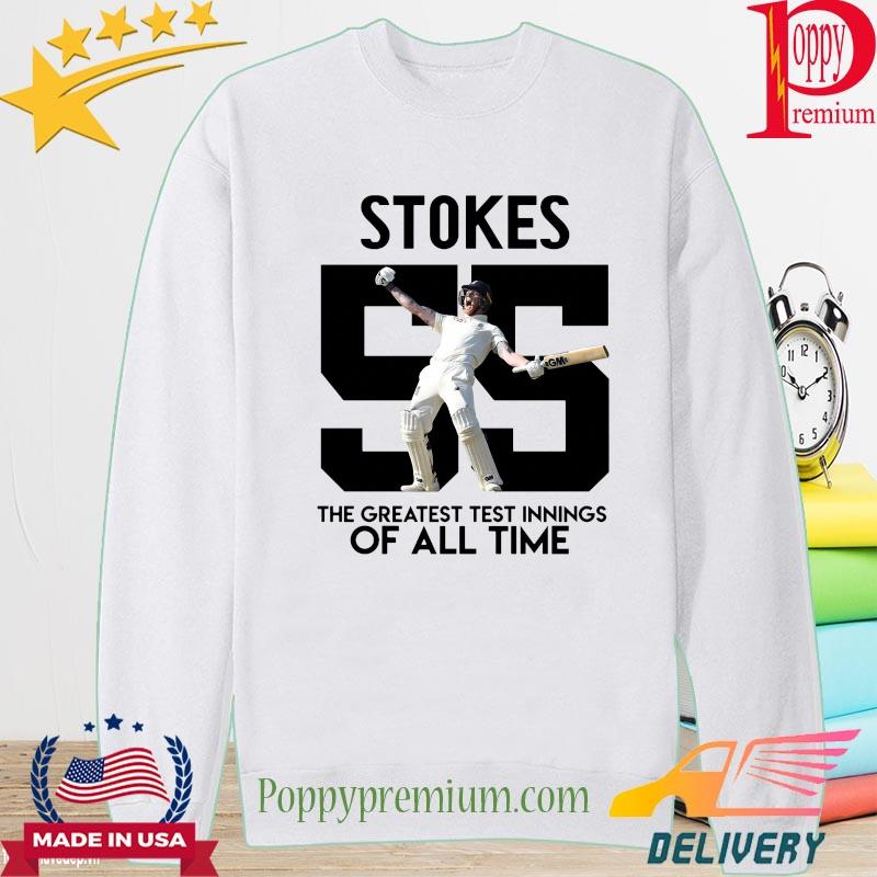 Ben Stokes the Greatest test Innings of all time s long sleeve