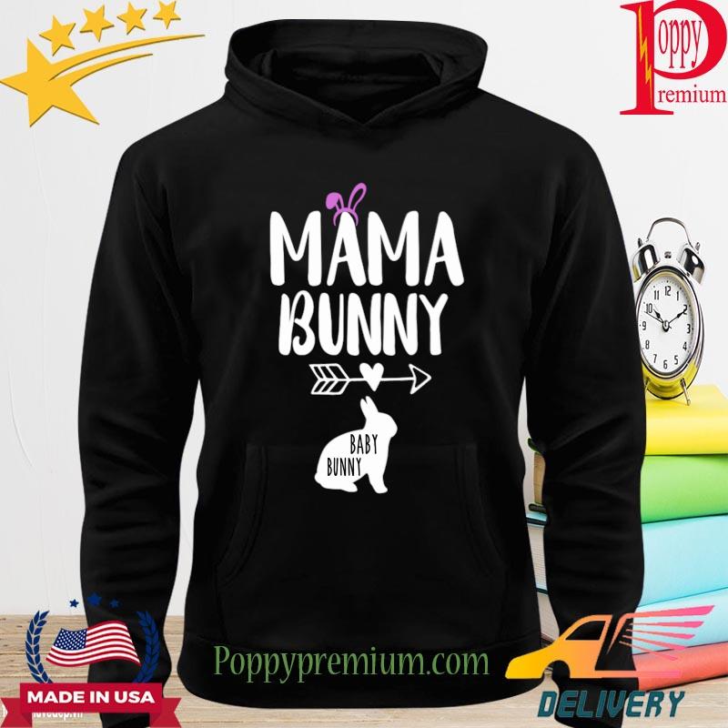 Easter Mama bunny baby bunny s hoodie