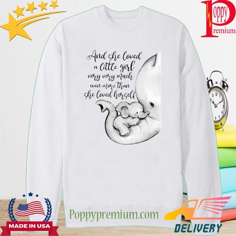 Elephant and she loved a little girl very much s long sleeve