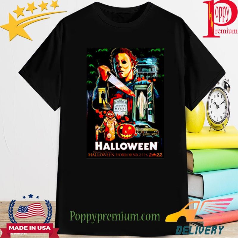 Official Halloween Universal Studios Horror Nights 2022 Tee Shirt