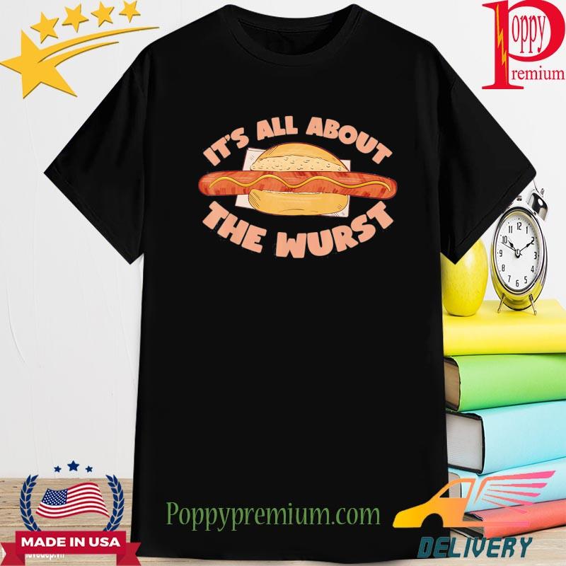 Official Smoking And Grilling German Wurst Shirt