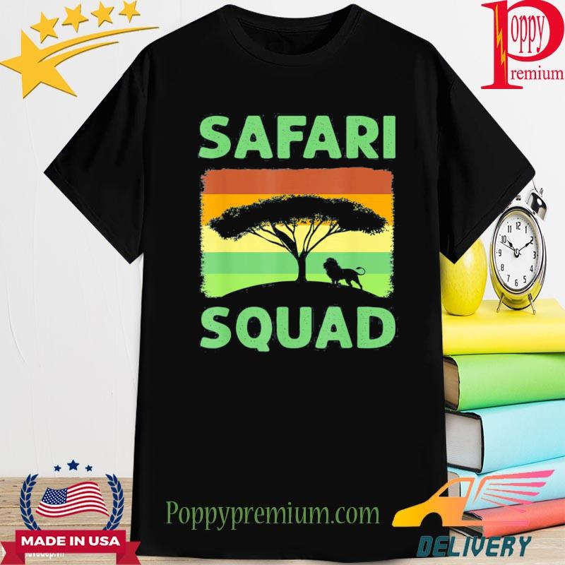 Safari Squad. Safari Family Vacation New 2022 Shirt
