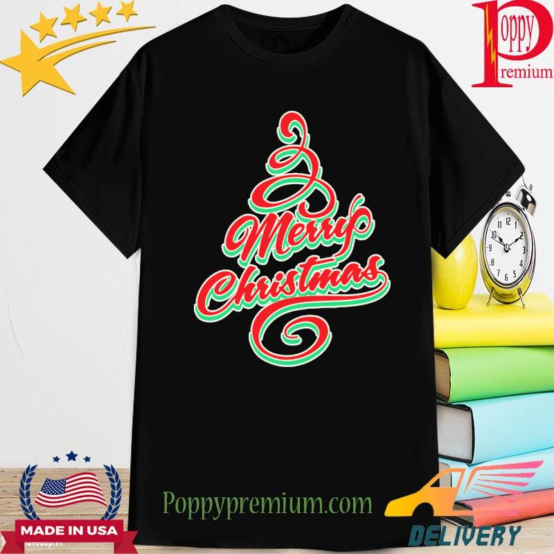 Awkward Styles Merry Christmas Tree Graphic Shirt