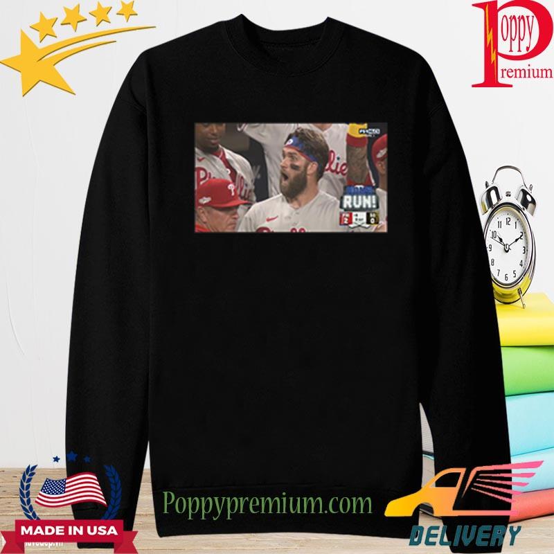 Official Bryce Harper's reaction to that schwarber hr shirt, hoodie,  sweater, long sleeve and tank top