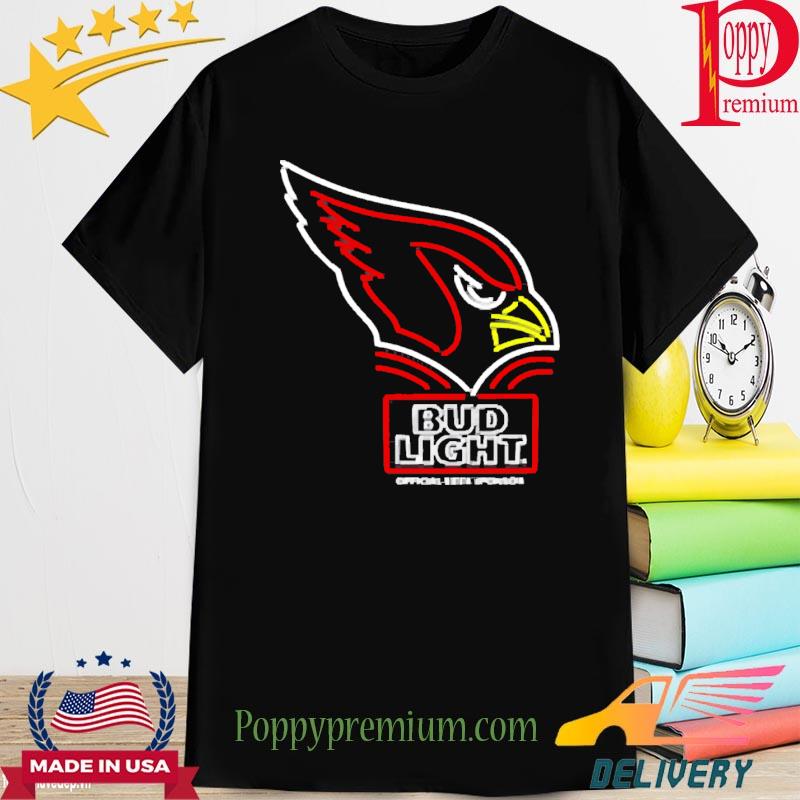 Bud Light Arizona Cardinals NFL LED Sign Shirt