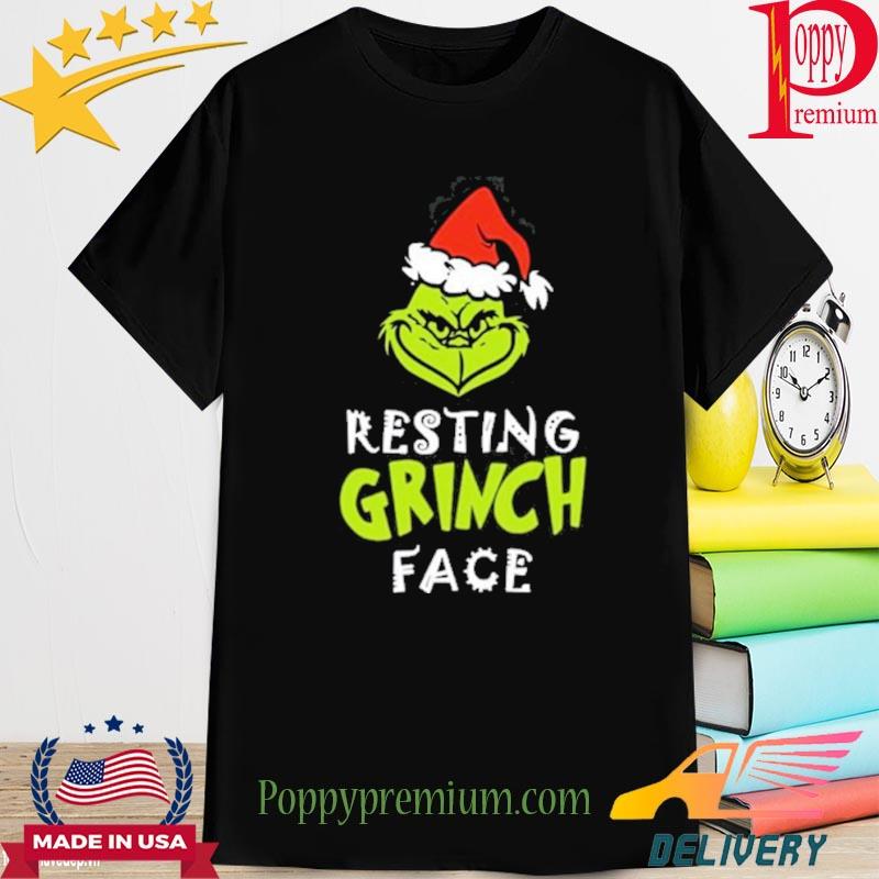 Christmas Resting Grinch Face Grinch 2022 Shirt