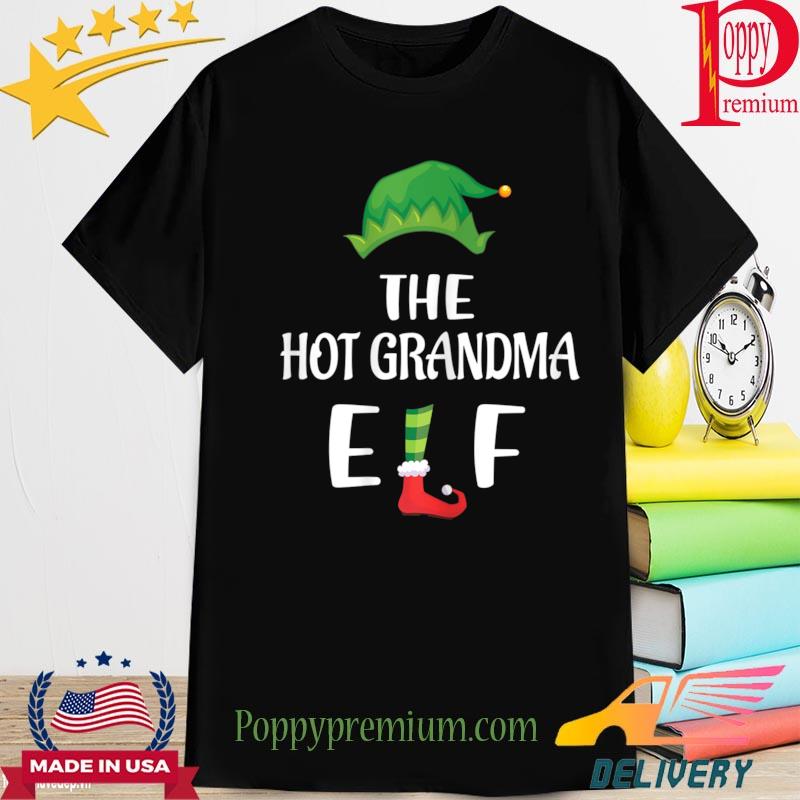 Hot Grandma Elf Group Matching Family Christmas Shirt