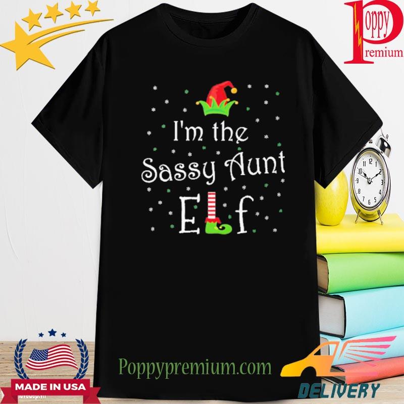 I’m The Auntie Elf Xmas Matching Christmas Shirt
