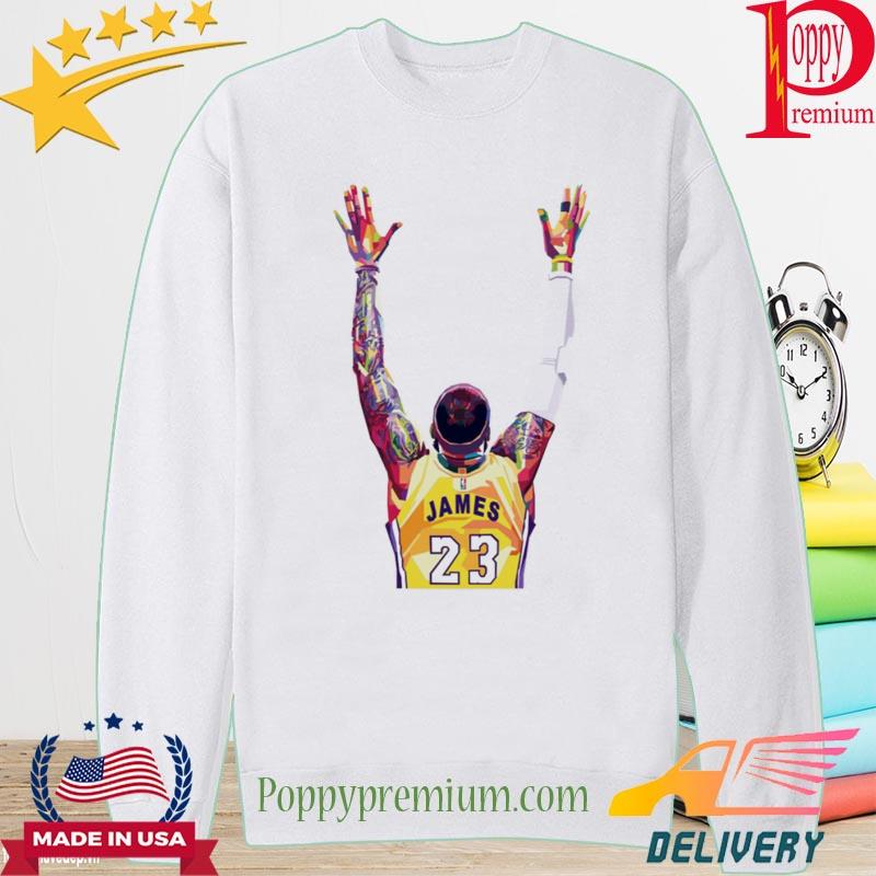 Original lebron James 23 Lakers NBA new art shirt, hoodie, sweater