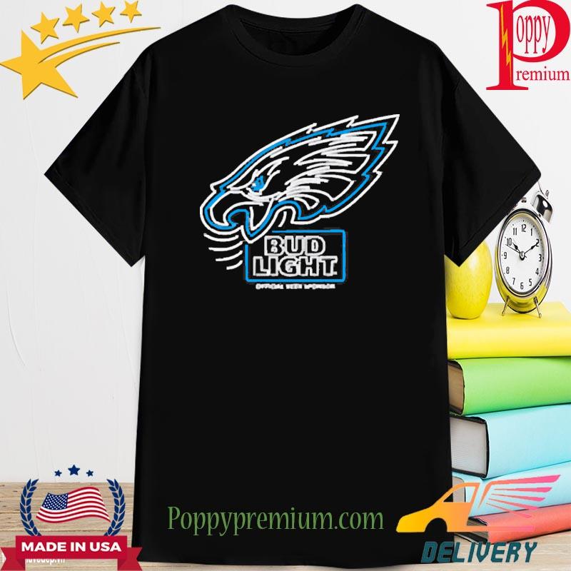 Official Bud Light Philadelphia Eagles NFL LED Sign Shirt
