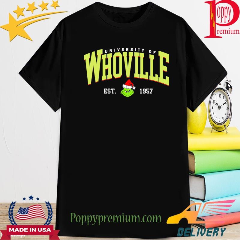 Official Whoville University Est 1957 Shirt