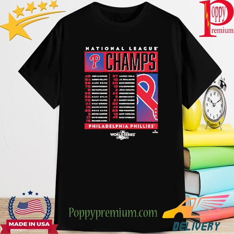 Official world Series Philadelphia Phillies National League Champions 2022  Shirt, hoodie, sweater, long sleeve and tank top