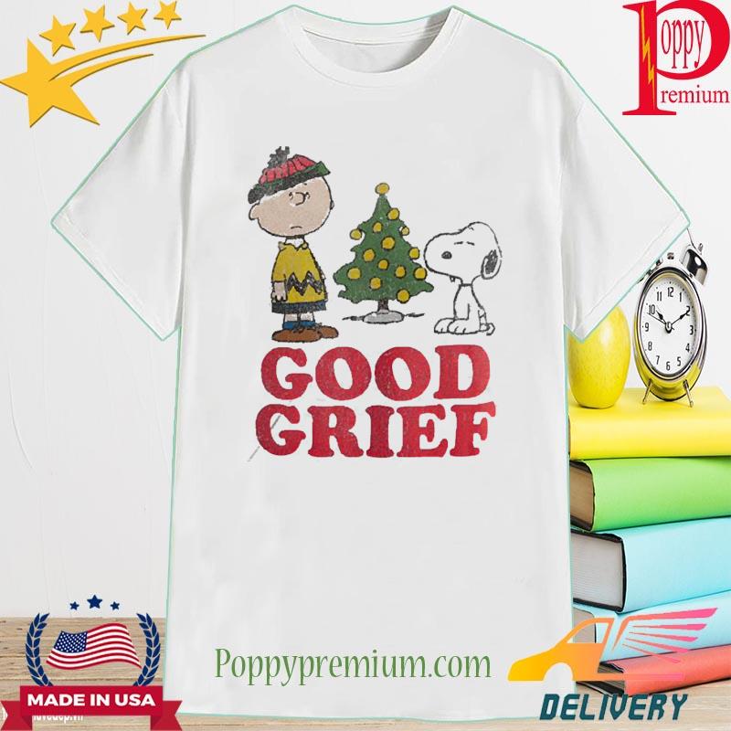 Charlie Brown And Snoopy Good Grief Holiday Christmas 2022 Sweatshirt