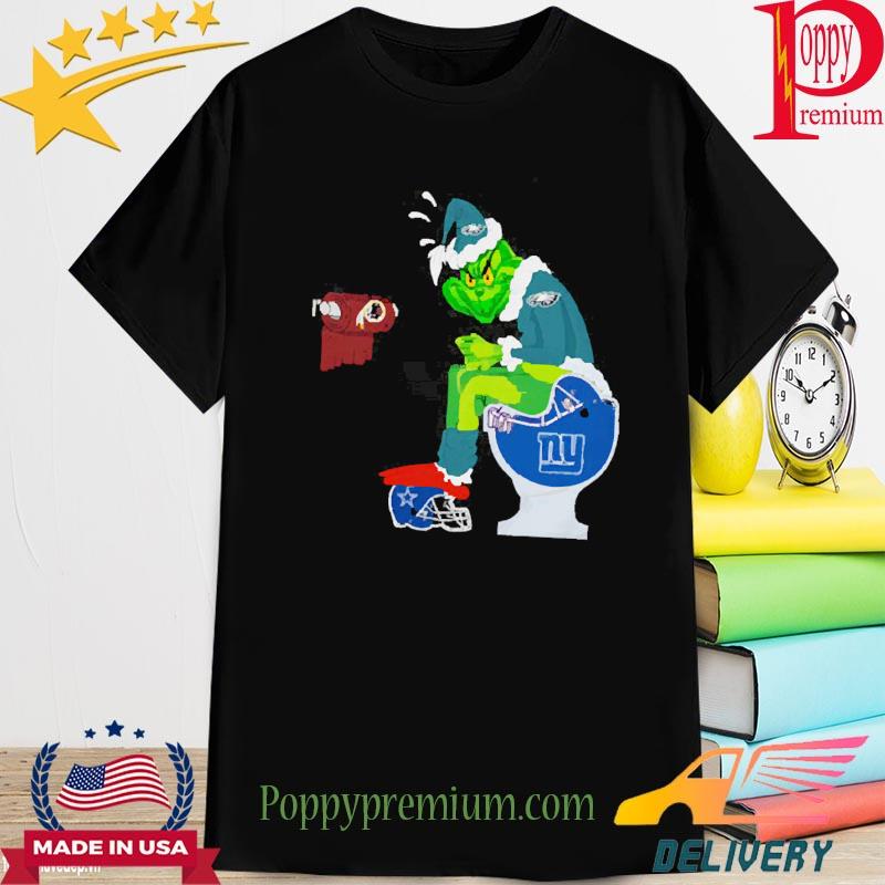 Grinch NFL Official Team Football Philadelphia Eagles Shirt