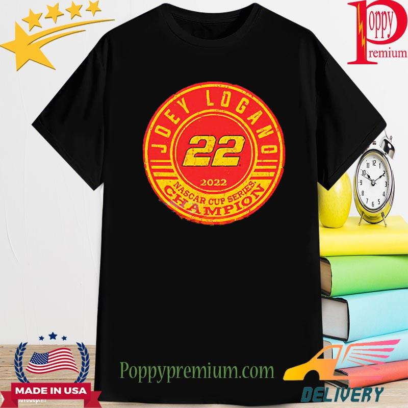 Joey Logano Team Penske 2022 NASCAR Cup Series Champion T-Shirt