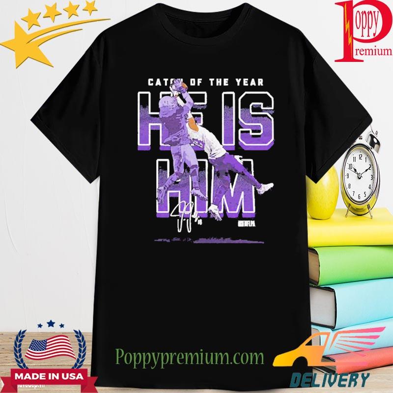 Justin Jefferson Minnesota One-Handed Catch of the year 2022 shirt