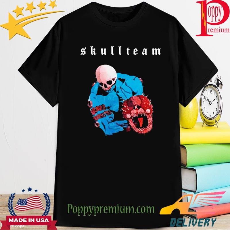 KaI wachI skull team heavyweight club shirt