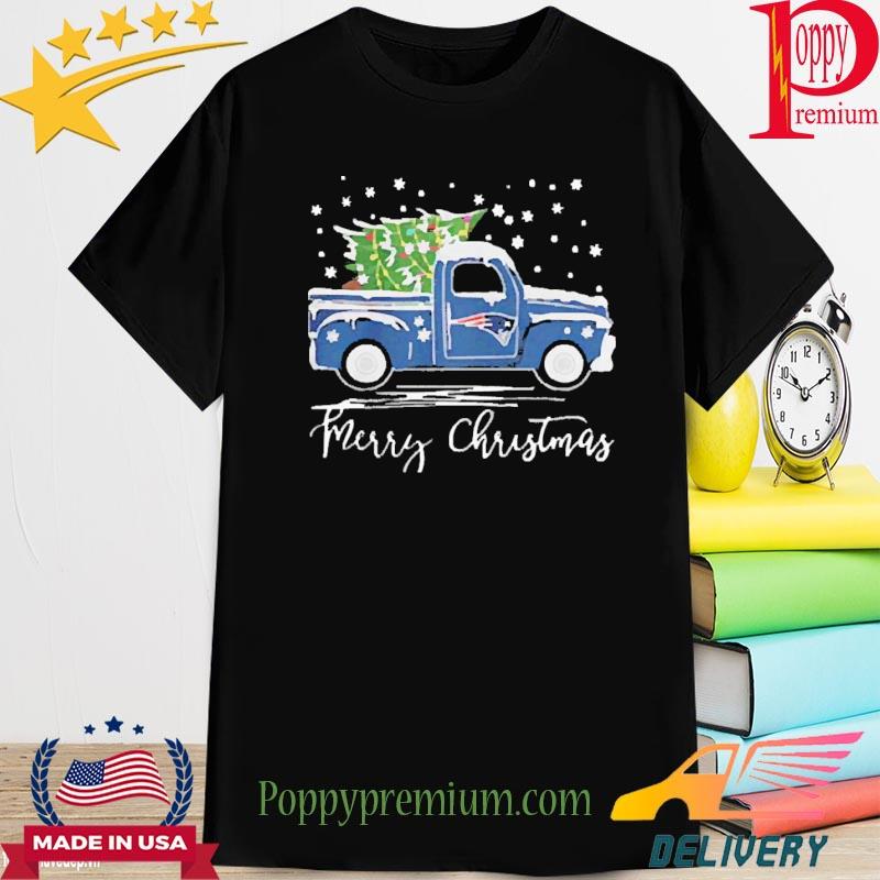 New England Patriots Pickup Truck Christmas Shirt