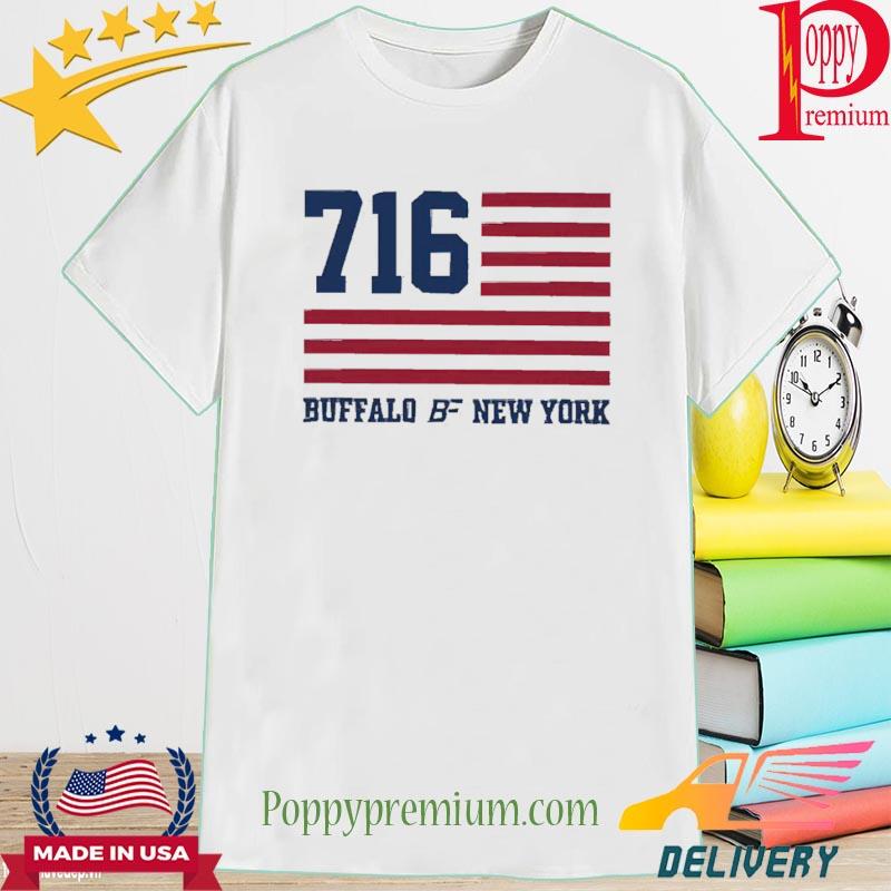 Official 716 usa buffalo bf new york T-shirt