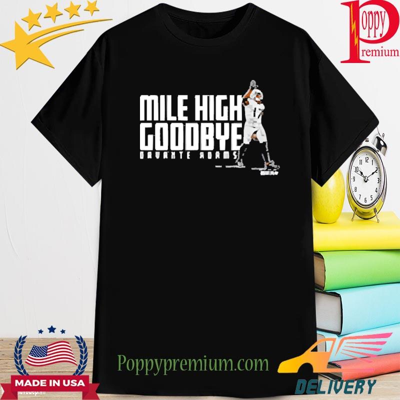 Official Davante Adams Mile High Goodbye Shirt