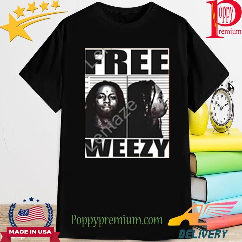 Official Fye Clips Lil Wayne Free Weezy Poster Shirt