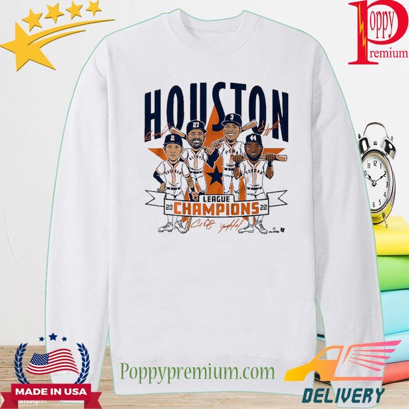 Houston Astros Team 2022 American League Champions Signatures New Shirt,  hoodie, sweater, long sleeve and tank top
