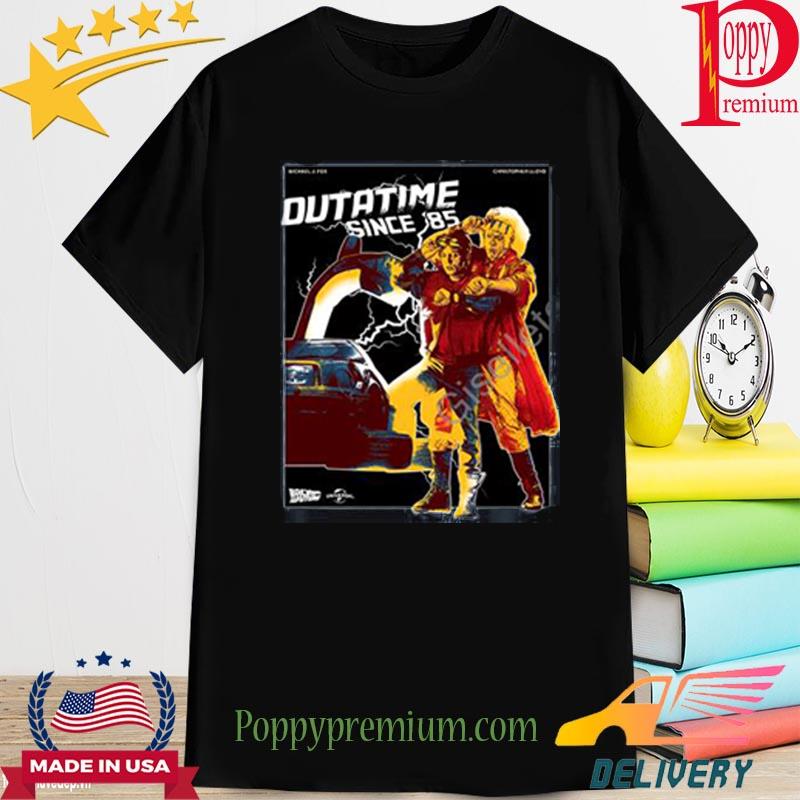 Official Outatime Since 85 Doc And Marty Shirt