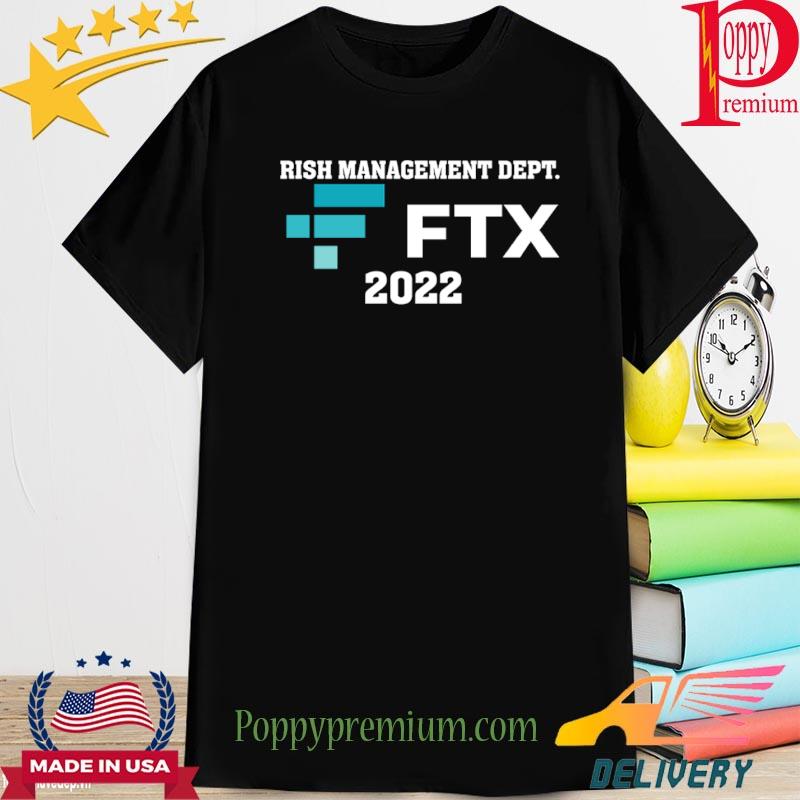 Official Risk management dept FTX Logo shirt