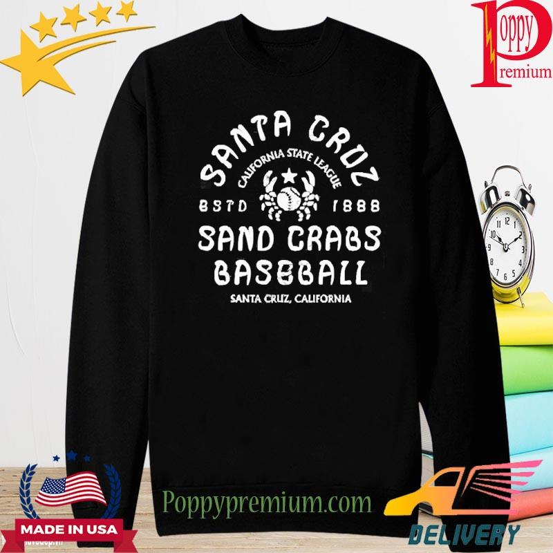 Official Santa Cruz Sand Crabs California Estd 1888 Shirt long sleeve