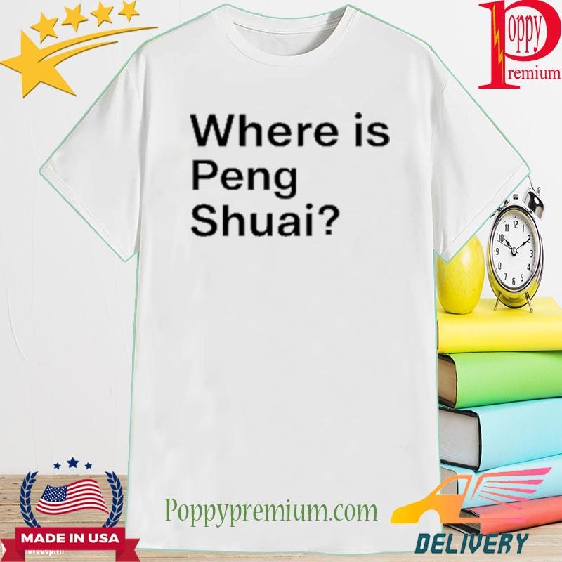 Official Striven smith where is peng shuai shirt