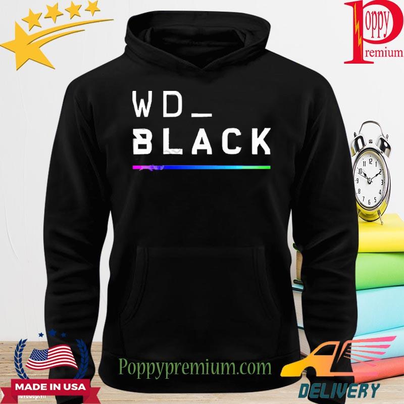 Official Wd_Black Color RGB Bar Shirt hoodie