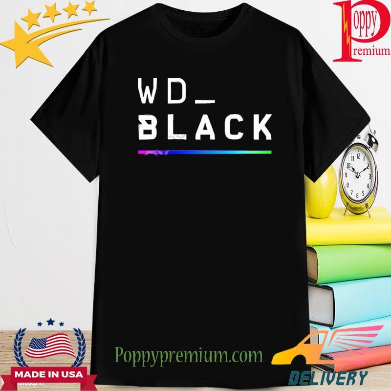 Official Wd_Black Color RGB Bar Shirt