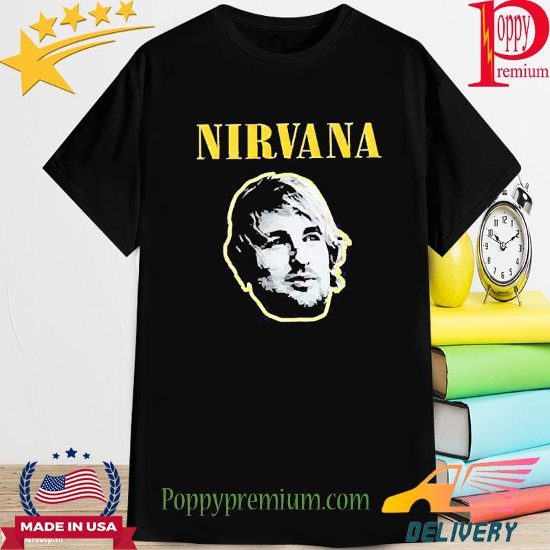Owen wilson kurt cobain nirvana new shirt