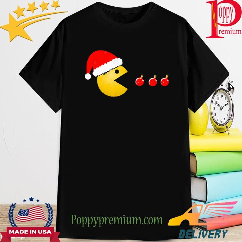 Pac Man Christmas Santa Hat Pac Man Sweatshirt