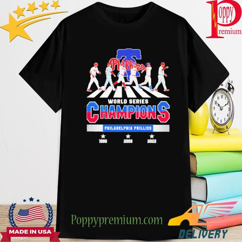 Premium philadelphia Phillies abbey road World Series Champions shirt