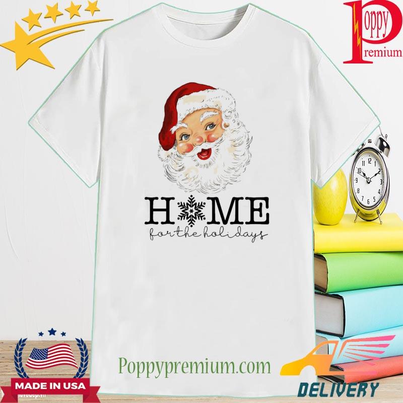 Premium santa claus home for the holidays Christmas sweater