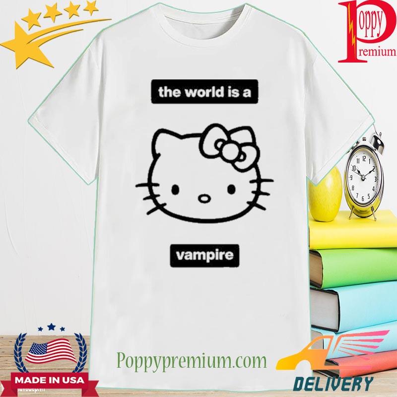 Premium the world is a vampire 2022 shirt