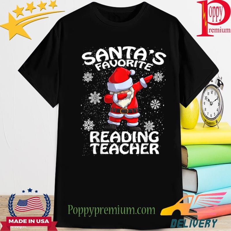 Santa’s Favorite Reading Teacher Christmas 2022 Sweatshirt