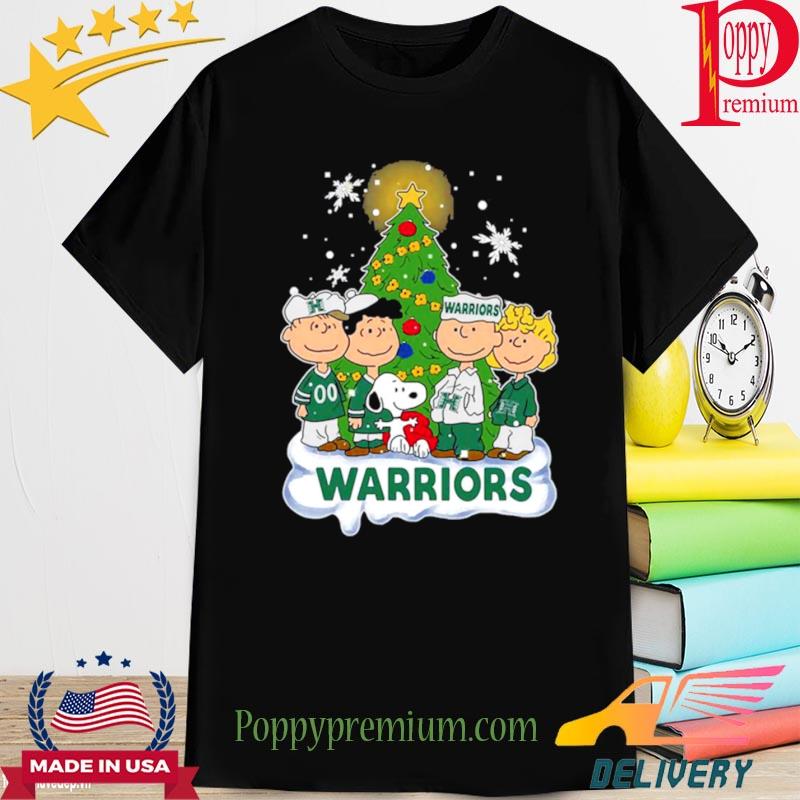 Snoopy The Peanuts Hawaii Rainbow Warriors Christmas Sweatshirt