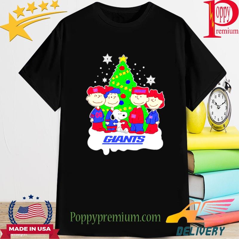 Snoopy The Peanuts New York Giants Christmas 2022 Sweatshirt