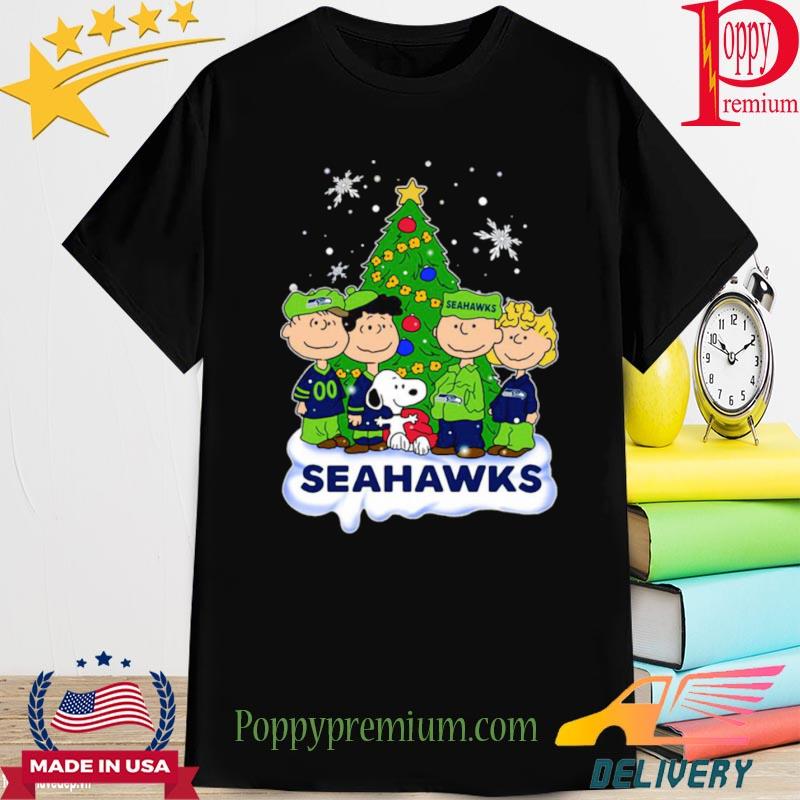 Snoopy The Peanuts Seattle Seahawks Christmas Sweatshirt
