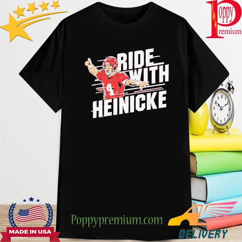 Taylor Heinicke Ride With Heinicke 2022 Shirt