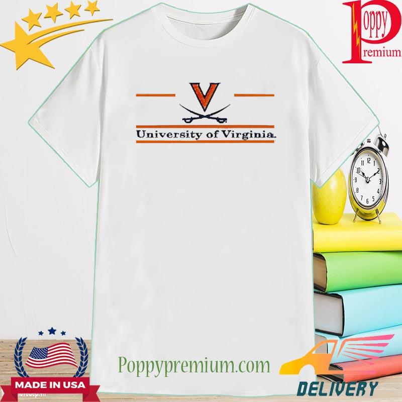 Virginia Cavaliers Sabre Split Bar University Of Virginia T-Shirt