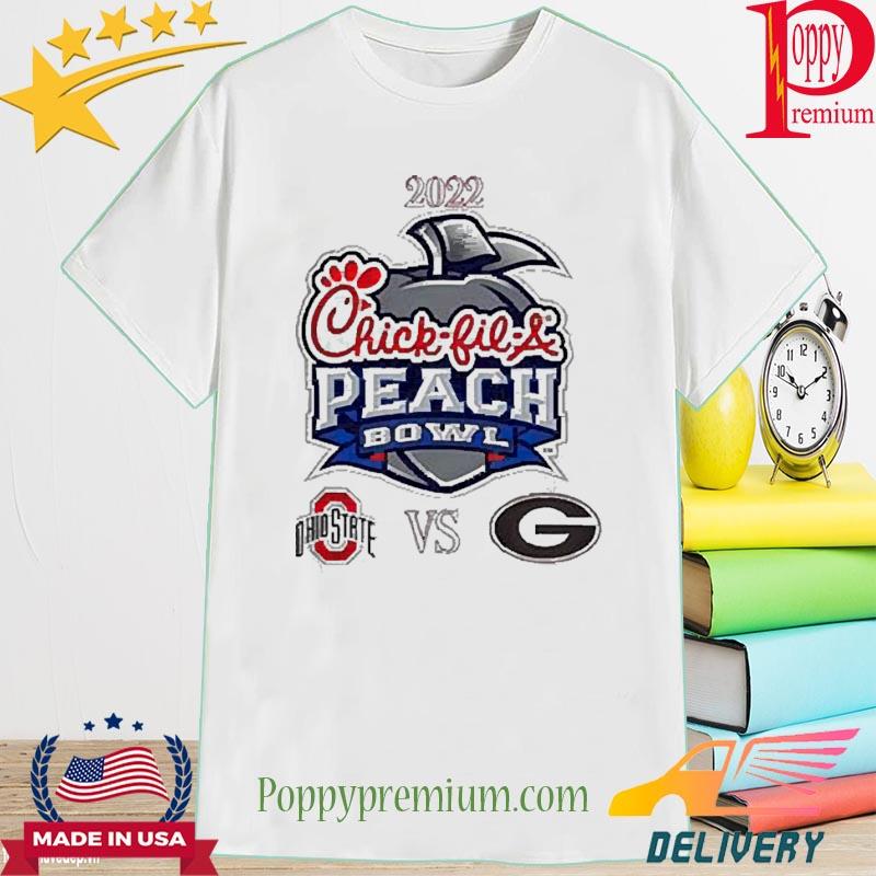 2022 Peach Bowl Ohio State University Buckeyes Vs Georgia Bulldogs Shirt