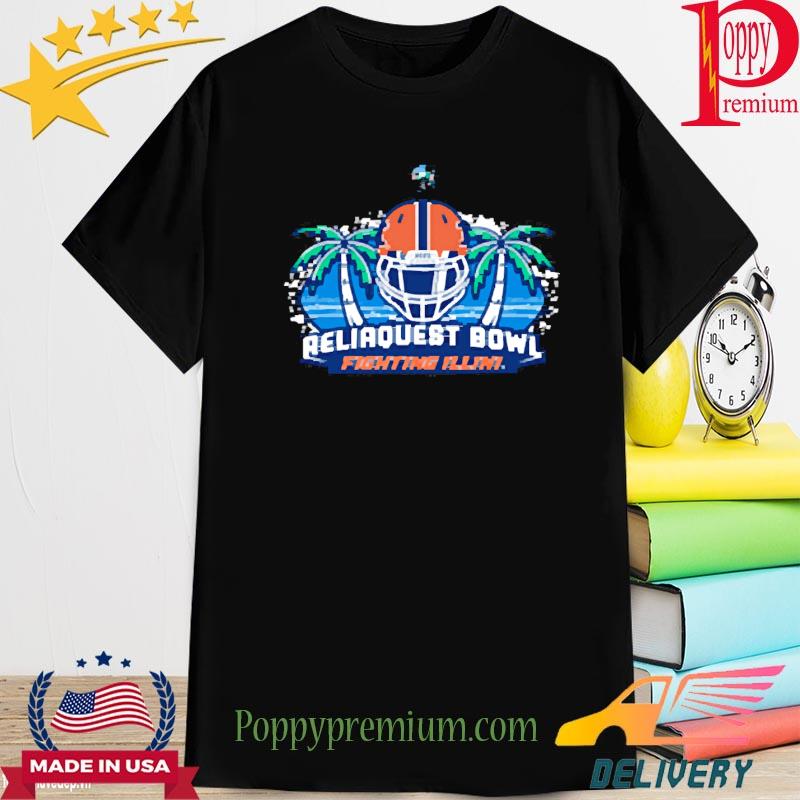 2023 Illinois Fighting Illini Reliaquest Bowl Orange Shirt