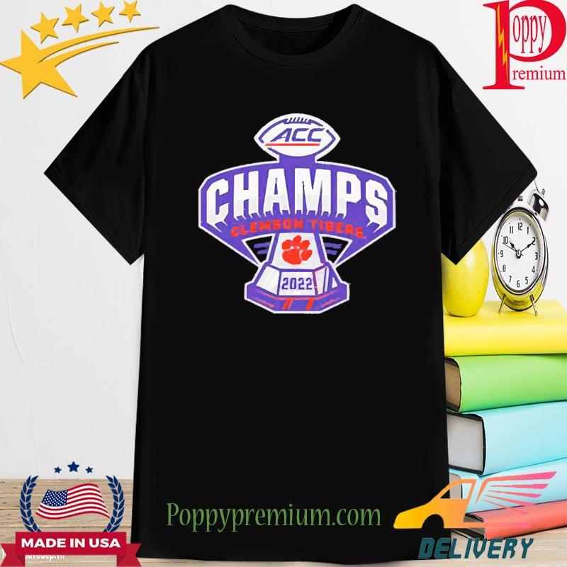 Blue 84 clemson 2022 acc Football conference champions shirt