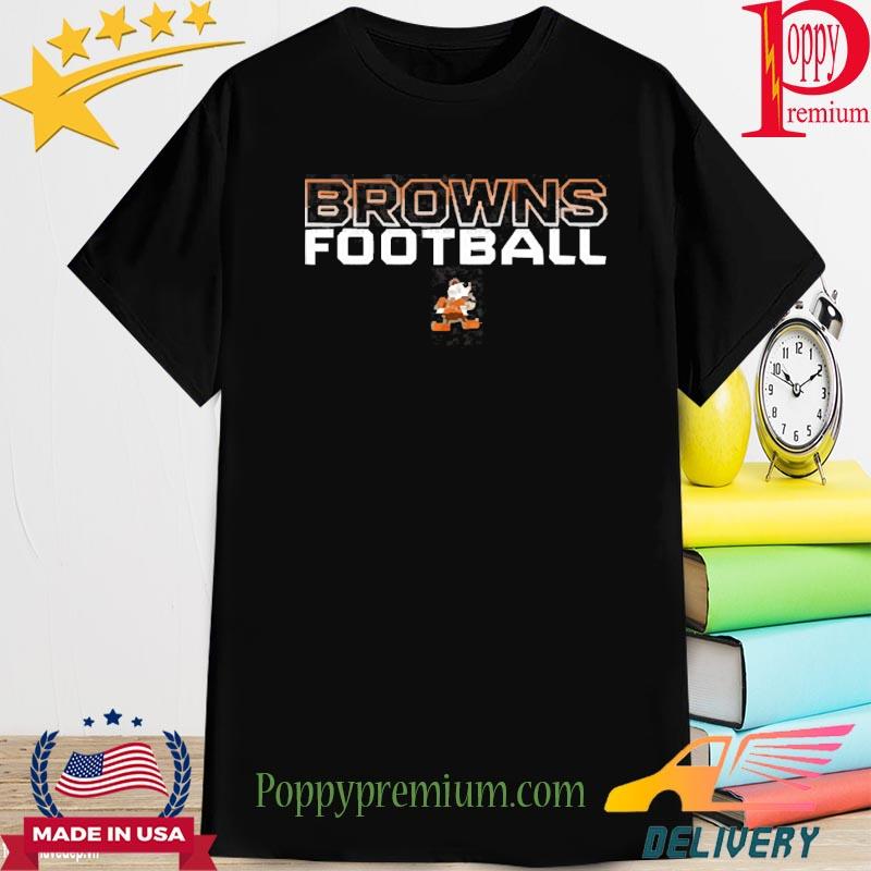 Cleveland browns brownie the elf future talent logo 2022 shirt