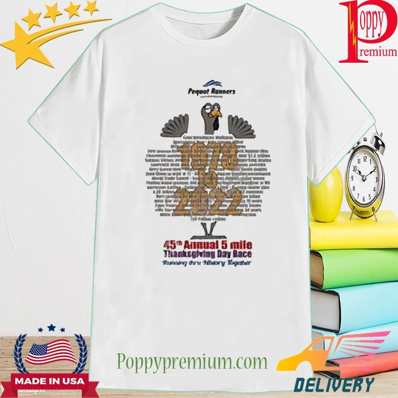 Club Turkey Trot Southport Pequot Runners 1987 To 2022 Shirt