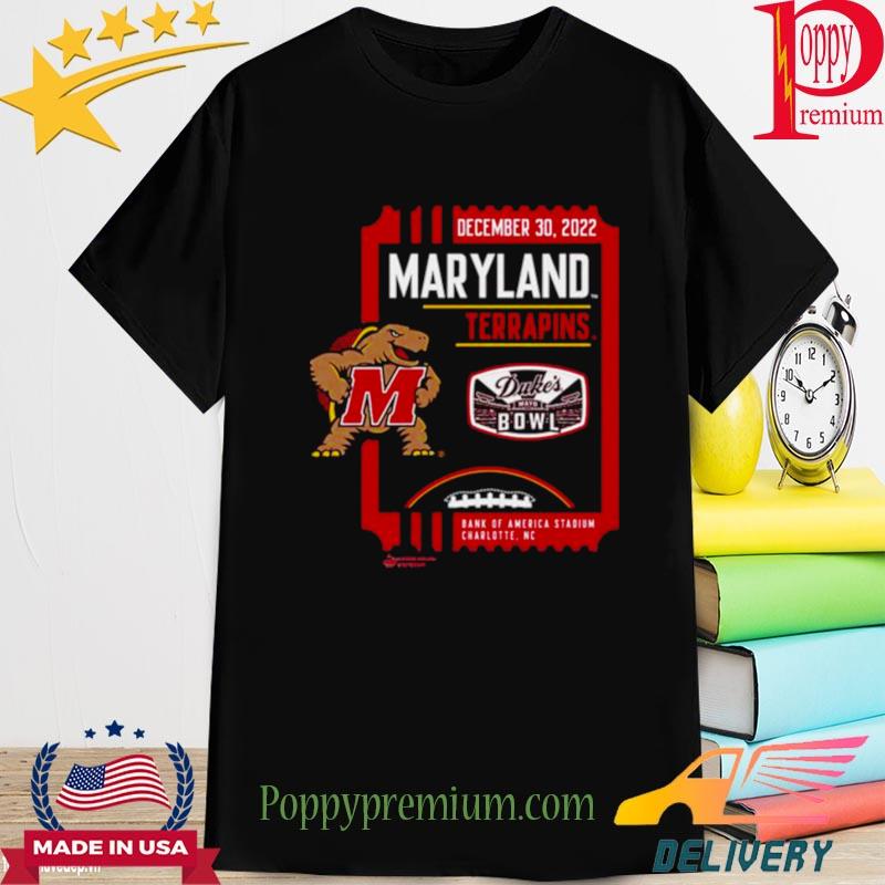 Duke’s Mayo Bowl Maryland Terrapins Bank Of America Stadium Charlotte Dec 30 2022 Shirt